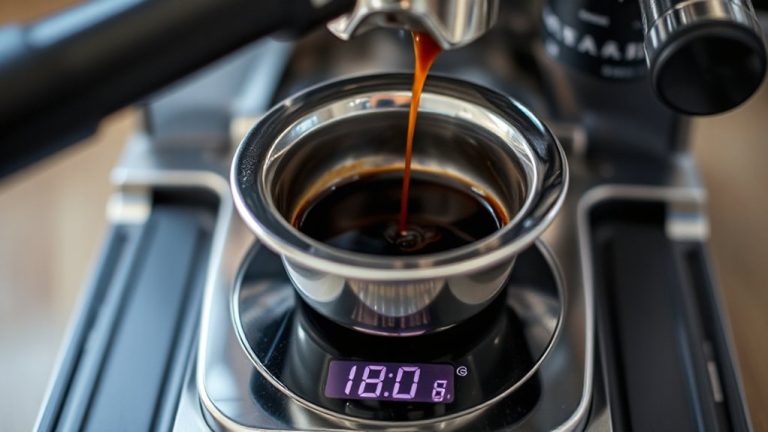 espresso dose yield ratio