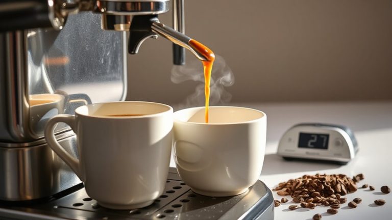 espresso extraction and caffeine alertness