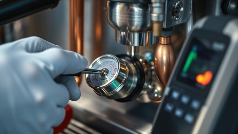 espresso flowmeter diagnostics