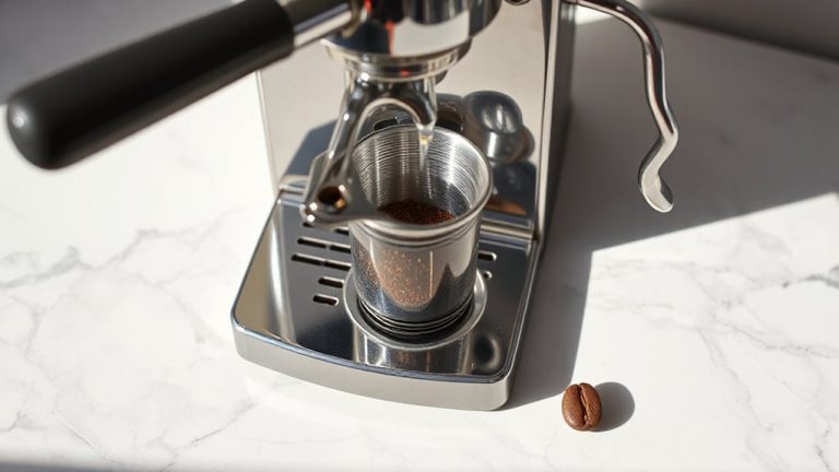 espresso machine producing water