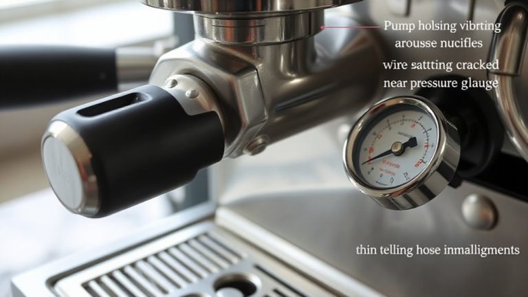 espresso machine pump noise