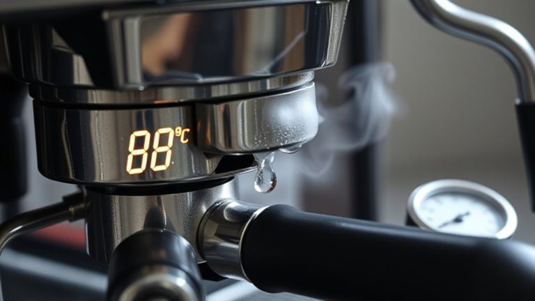 espresso machine temperature issues