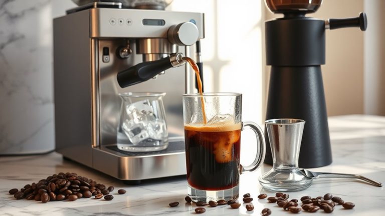 espresso machines for iced coffee