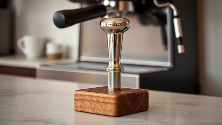 espresso tamper stand organizer