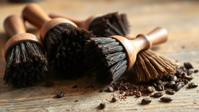 essential coffee brushes for baristas