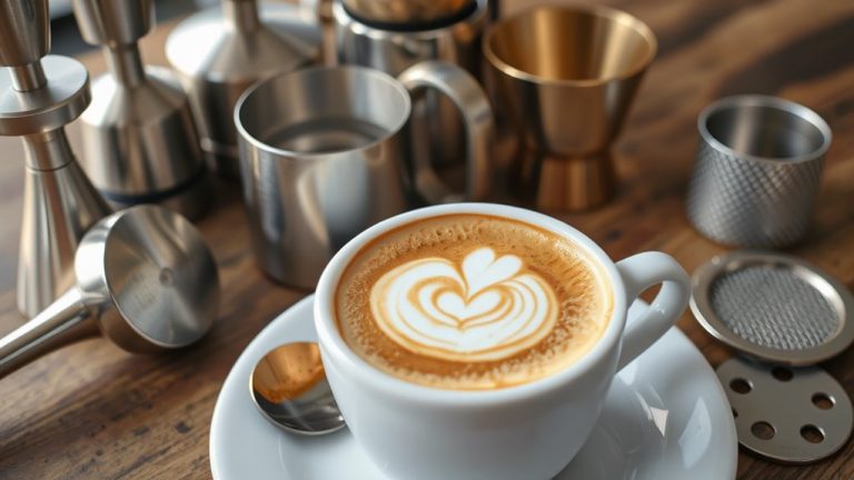 essential tools for latte art