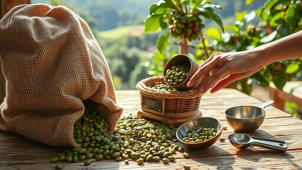 ethical green coffee sourcing