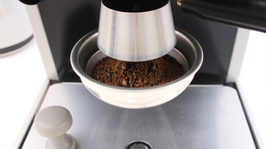 even tamping ensures balanced extraction