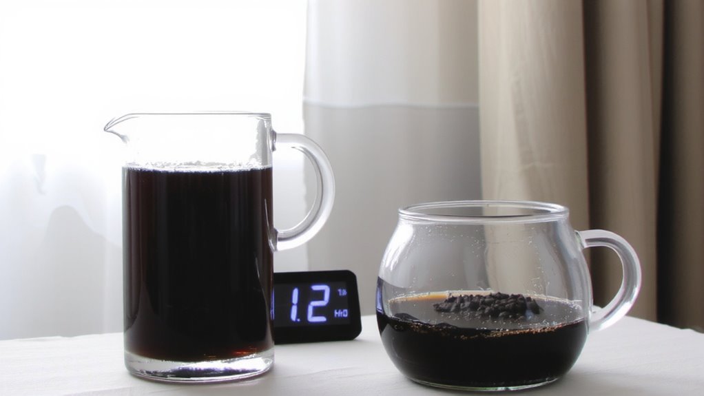 faster cold brew steeping