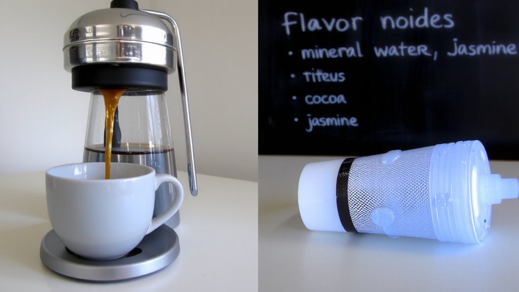 filtered water enhances coffee flavor