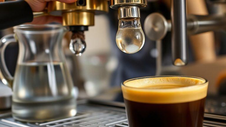 filtered water enhances crema quality