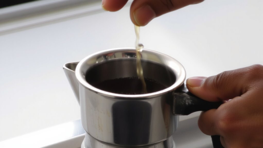 filtered water fresh beans