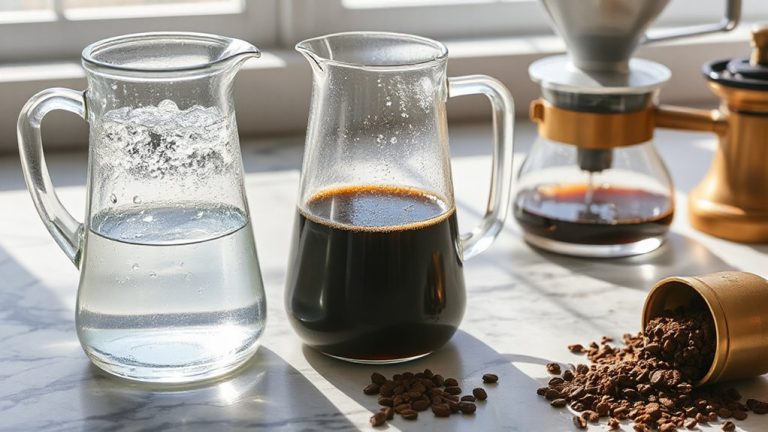 filtered water preserves coffee aroma