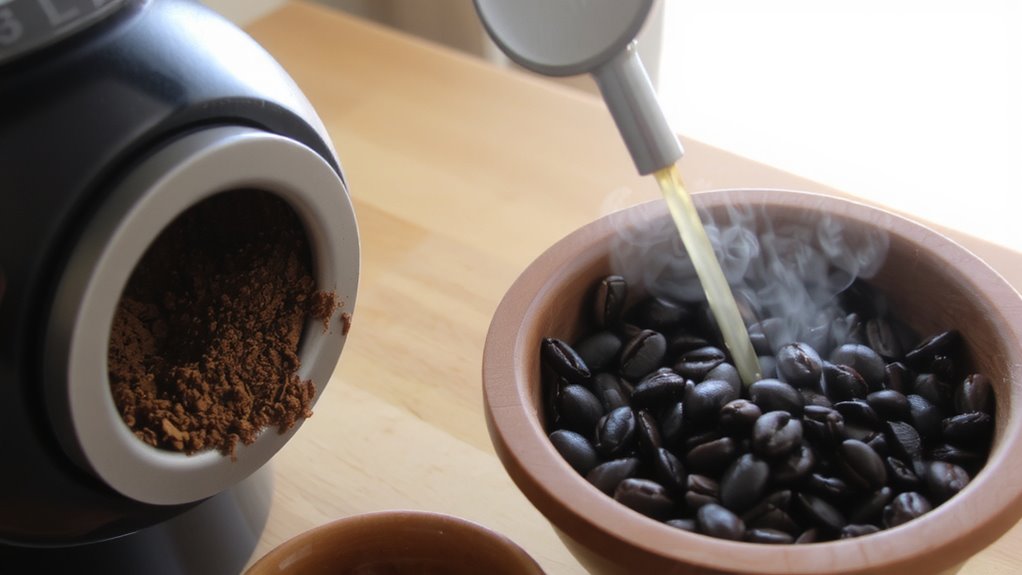 fine grind for bright beans