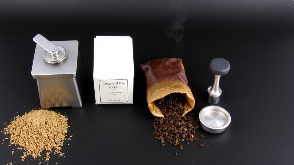 finer grind compensates stale beans