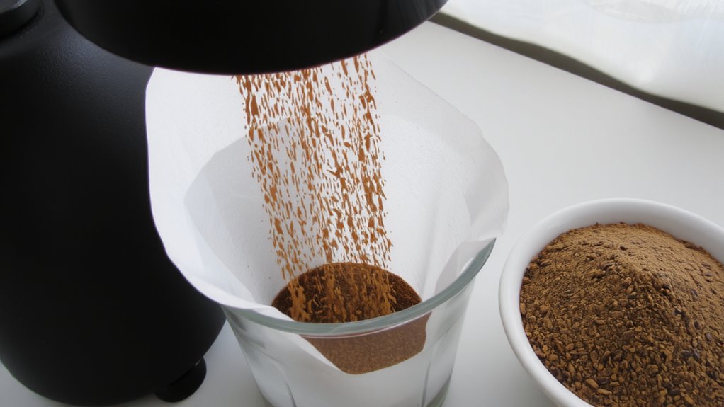 finer grind for clarity