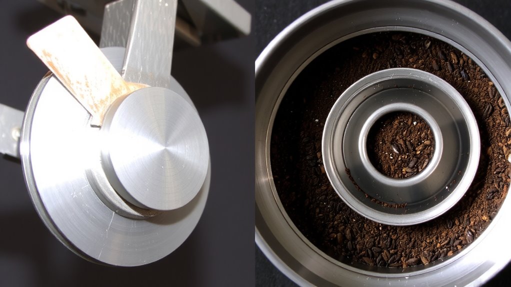 flat vs conical burrs