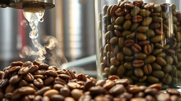 flavor preservation in decaf