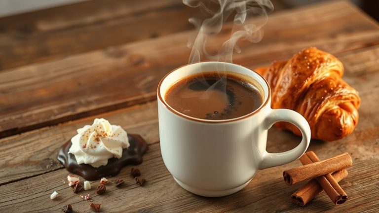 flavored coffees tasting like desserts