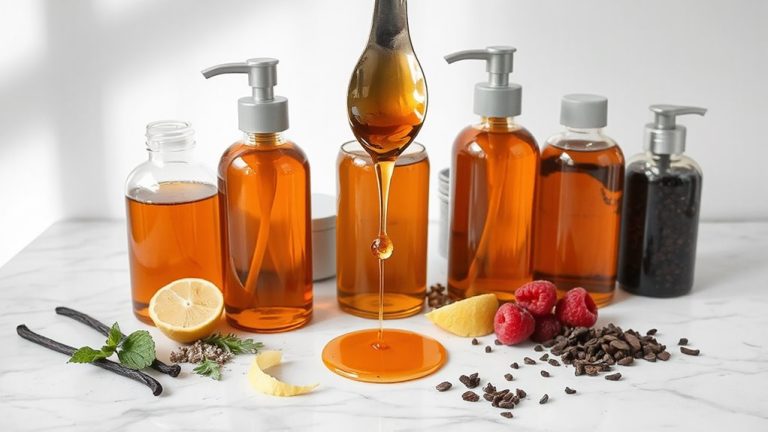 flavored syrups enhance drinks desserts