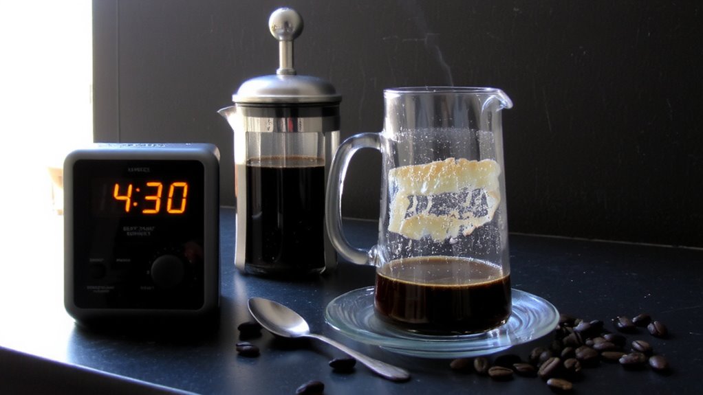 four minute steep for smoothness