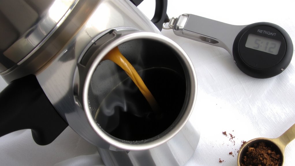four to six minute brew