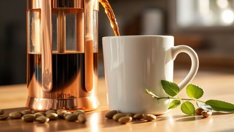 french press antioxidant retention