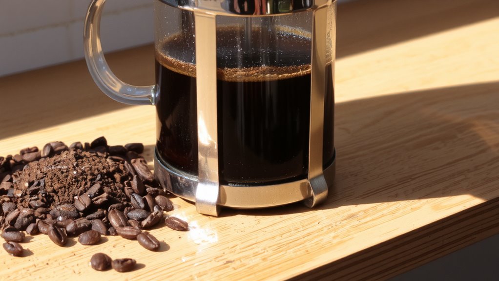 french press gentle brewing