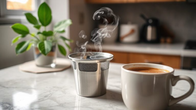 fresh coffee with reusable k cups