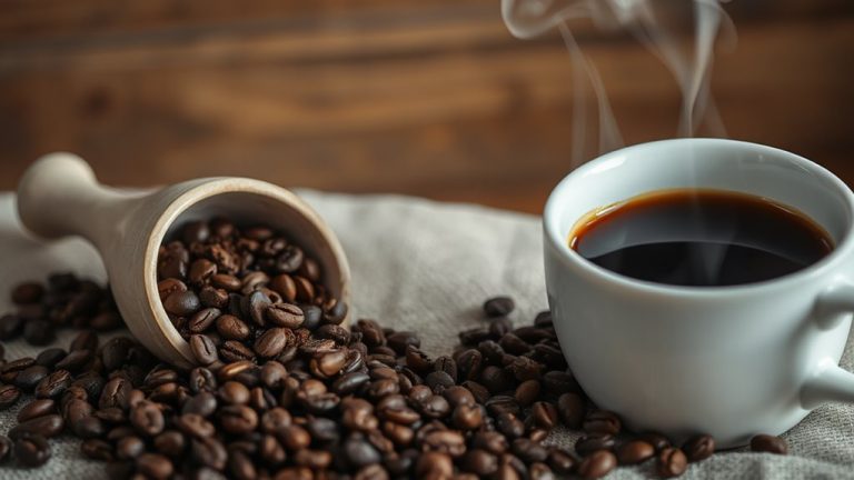 fresh tasting pre ground coffee beans