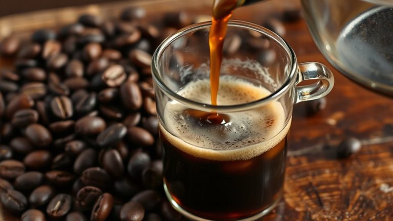 full bodied syrupy coffee experience