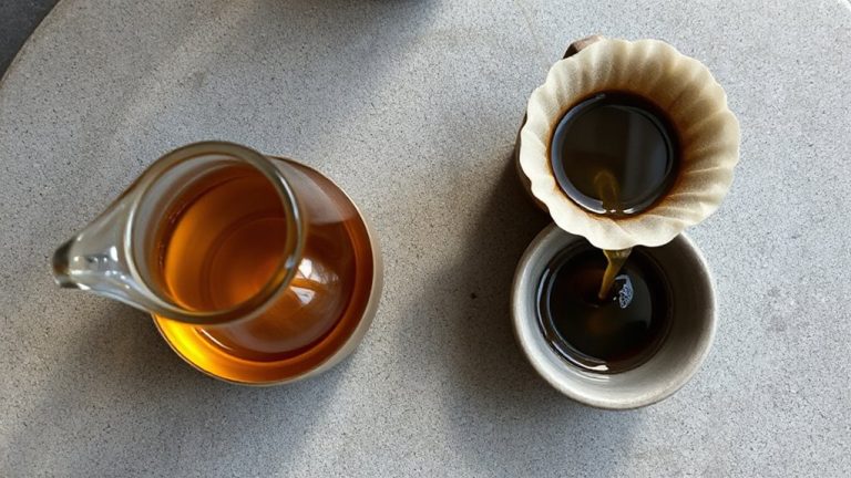 glass ceramic coffee taste effect