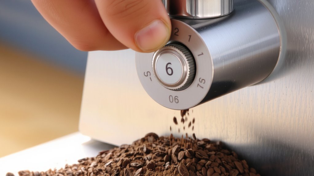 grind calibration and burr alignment