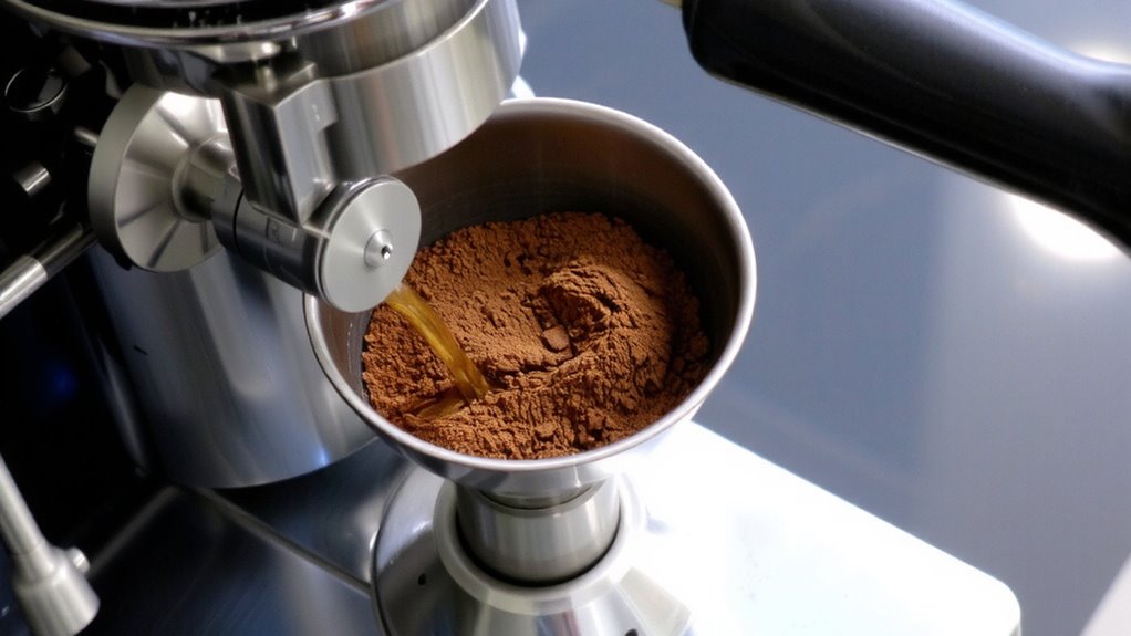 grind fresh brew immediately
