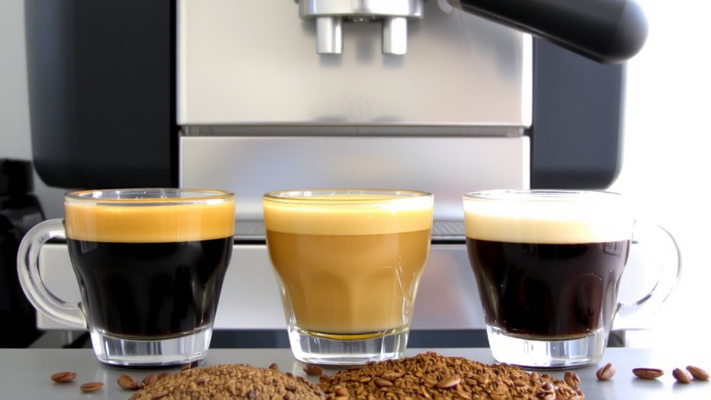 grind size controls crema quality