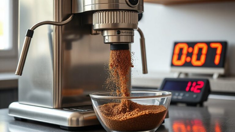 grind to brew timing optimization
