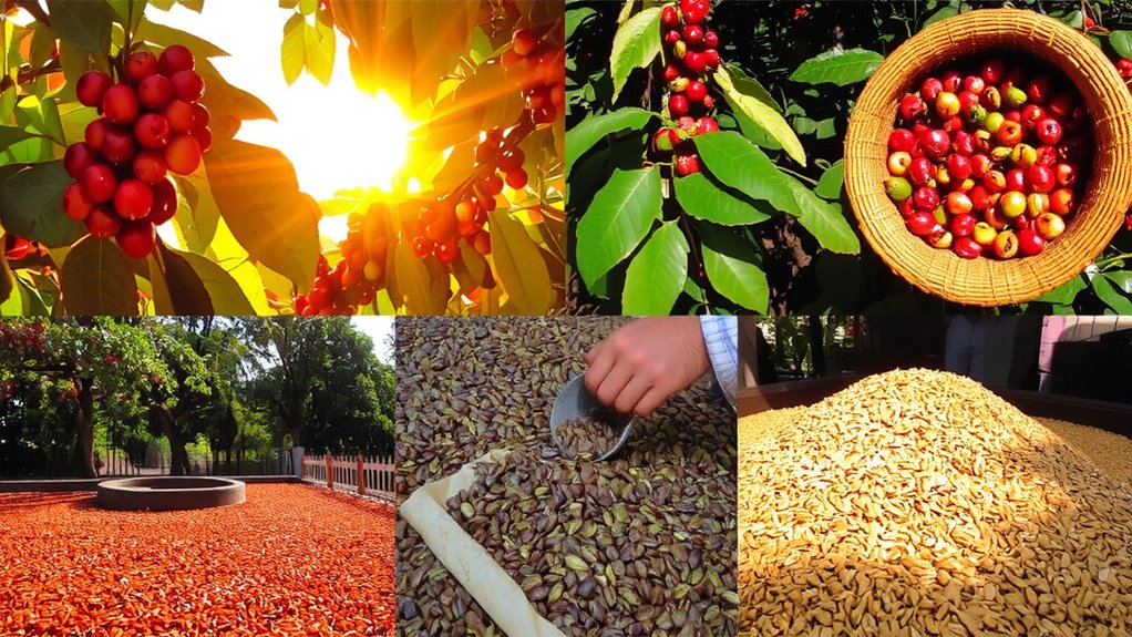 handpicked at peak ripeness