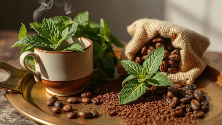 herbal meets imported arabica