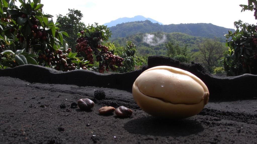 high altitude volcanic soil flavor