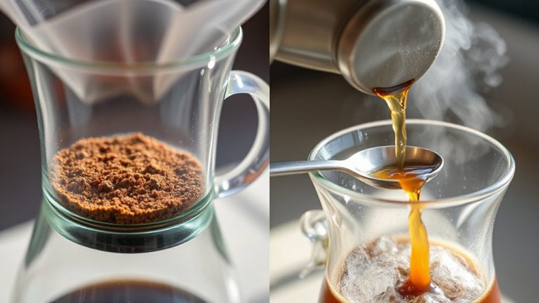 higher coffee concentration needed