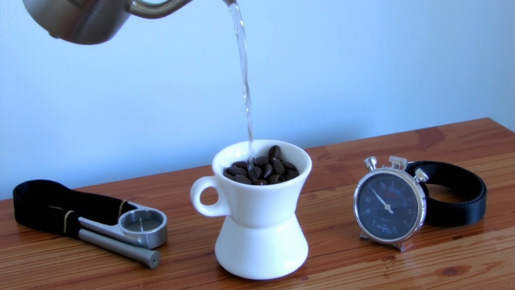 higher heat shorter brew