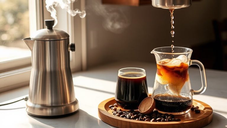 hot and cold coffee brewers