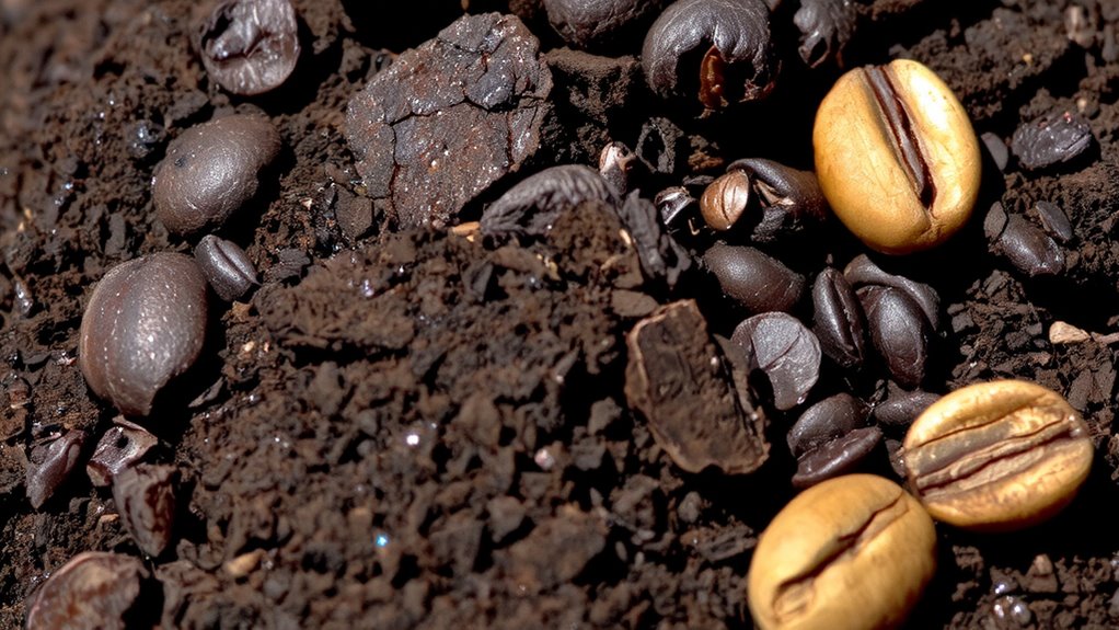 humidity and oily beans clumping