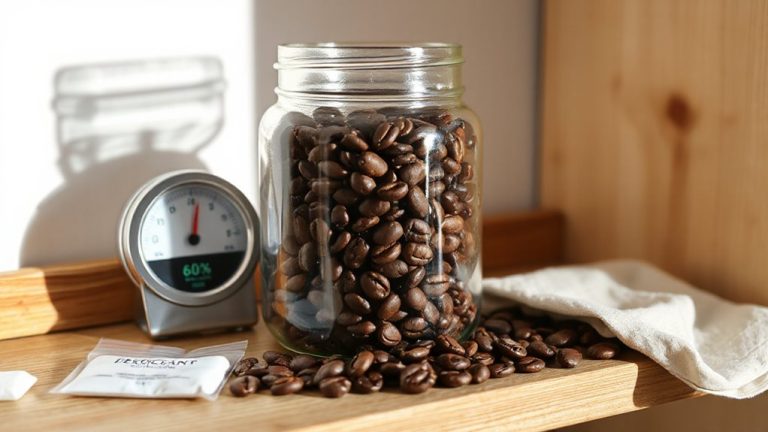 humidity controls coffee freshness