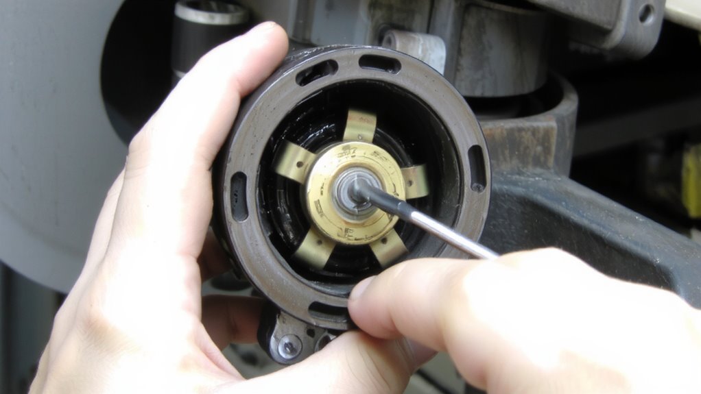 inspect and replace motor brushes