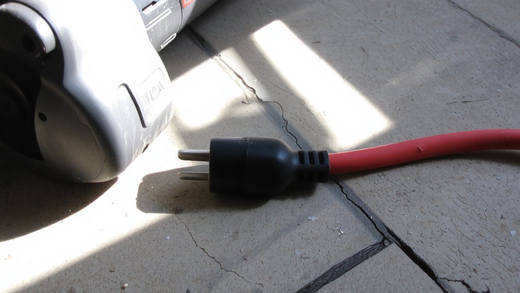 inspect cord for damage