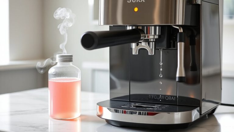 jura machine descaling guide