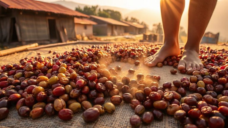 limu coffee dry processing