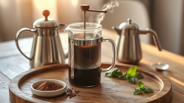 low acidity french press brewing
