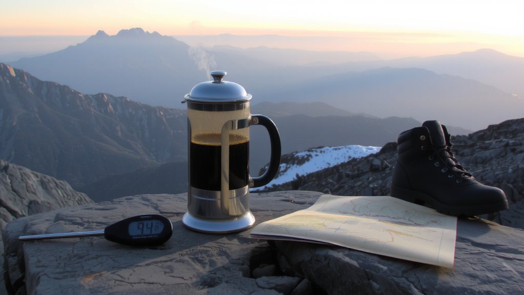lower boiling point at altitude